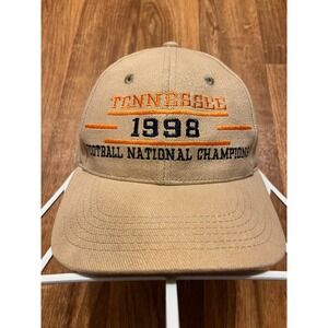 Tennessee Volunteers Hat Cap Football National Champions Tan 1998